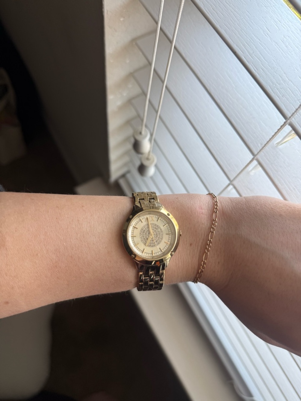Armani Exchange Gold Tone Women's Watch